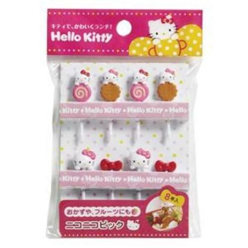 Hello Kitty Food Pick 8P - Bento Tools