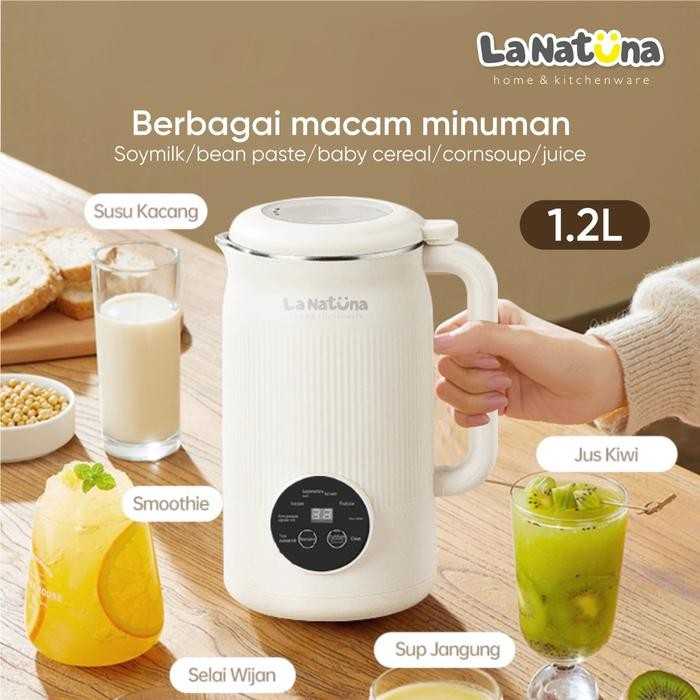 La Natuna Mesin Susu Kacang Kedelai Otomatis Soya Maker Multifungsi Blender Susu Kedelai Milk Maker
