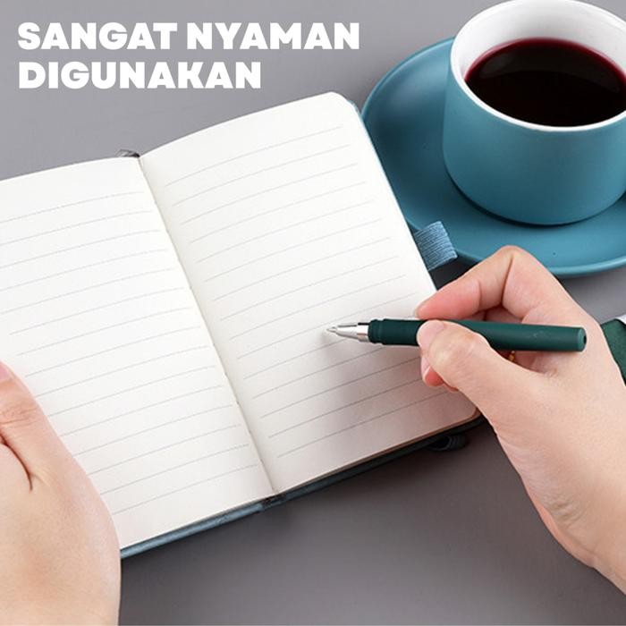 

Aimilo Notebook A6 Pocket Buku Diary Kecil Scrapbook Mini 96 lembar