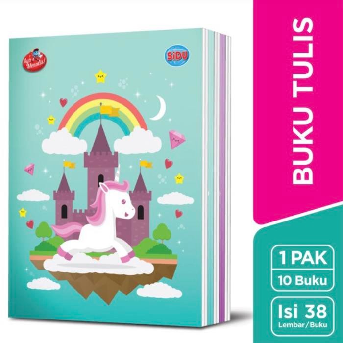 

Buku Tulis Sidu 38 Lembar / Sinar Dunia 38 Lembar PER PACK