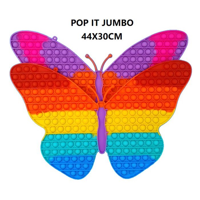 mainan pop it jumbo rainbow popits board game popit figet toys 44*30CM