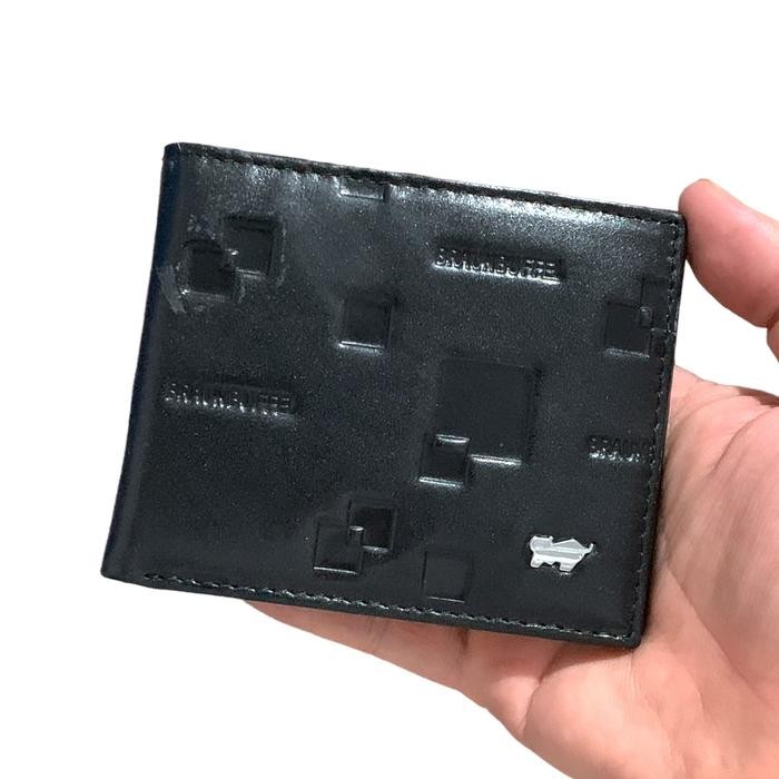 Gercep Braun Buffel Dompet Pria Wanita Kecil Mini Slim Tipis Kulit Asli