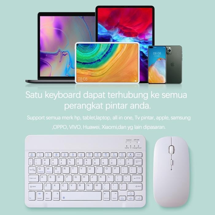 SAMSUNG TAB S6 LITE PORTABLE WIRELESS KEYBOARD BLUETOOTH WITH MOUSE