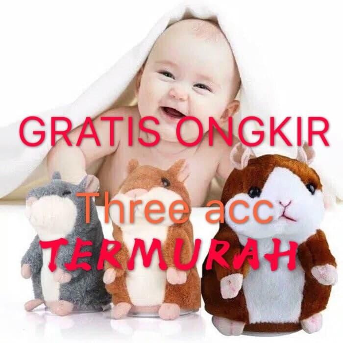 boneka hamster bisa bicara talking hamster