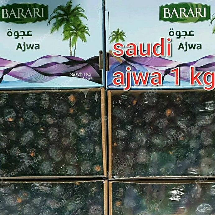 

SIAPKIRIM Kurma Barari Saudi Ajwa kemasan 1 kg READY STOCK