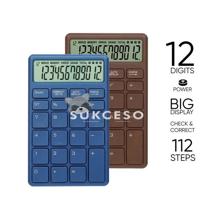 

Calculator Joyko CC-55CO 12 Digits Check Correct / Kalkulator