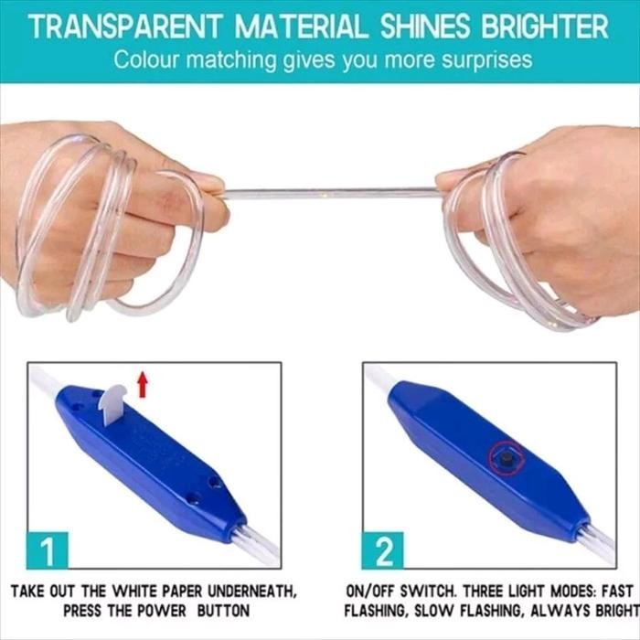 Tali Lompat Skipping Rope Led Skipping Led Mainan Lompat Tali Led