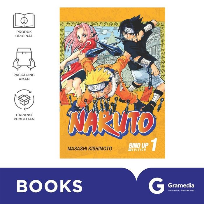 

Gramedia - Komik Naruto Bind Up Edition 01 (Masashi Kishimoto)