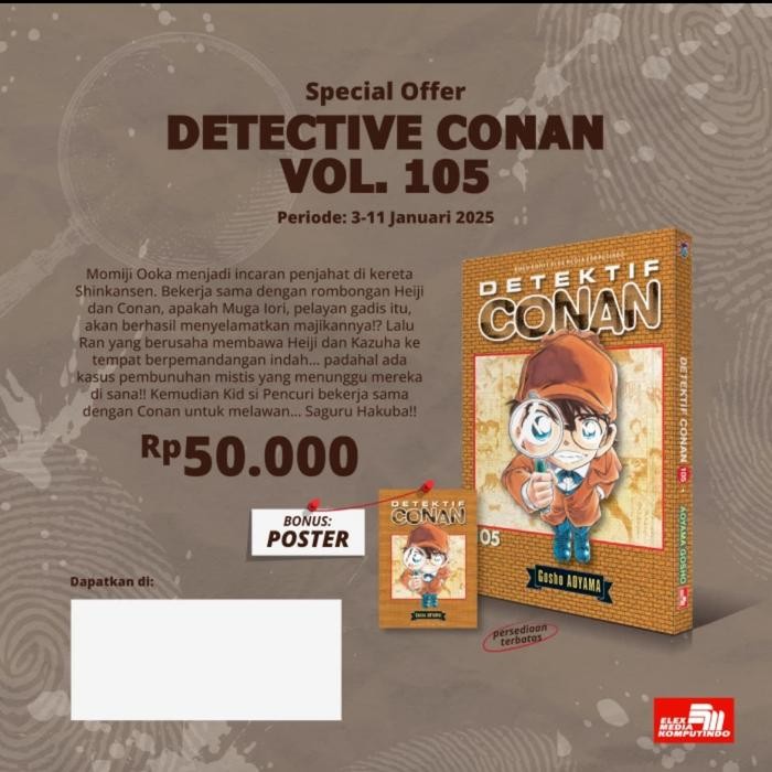 

Komik Detektif Conan 105 by Aoyama Gosho