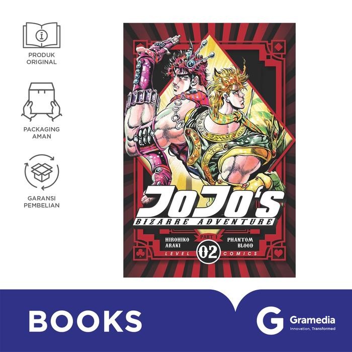 

Buku LC: Jojo`s Bizarre Adventure 02 - Part 1 Phantom Blood - -