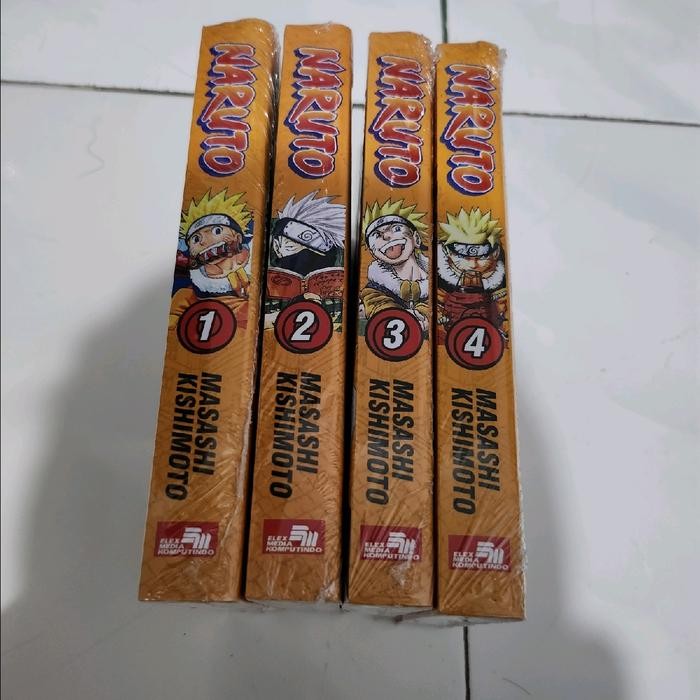 

Komik Naruto Bind Up Edition set vol 1-4 segel ori Bahasa Indonesia
