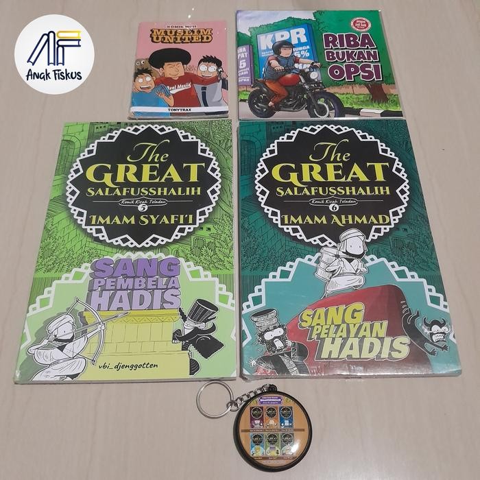 

Komik 4 IMAM MAHZAB - Abu Hanifah Malik Syafi'i Ahmad Great Anak Islam