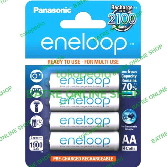 PANASONIC ENELOOP AA 1900MAH 4PCS BATERAI BATRE AA ENELOOP PANASONIC