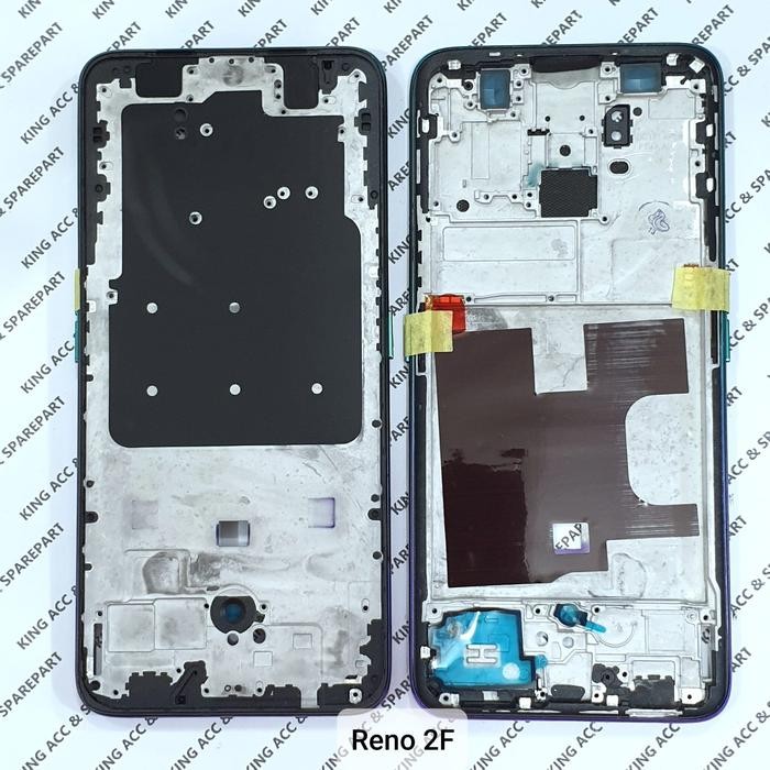 FRAME DUDUKAN LCD TULANG TENGAH OPPO RENO 2F / RENO 2Z ORIGINAL