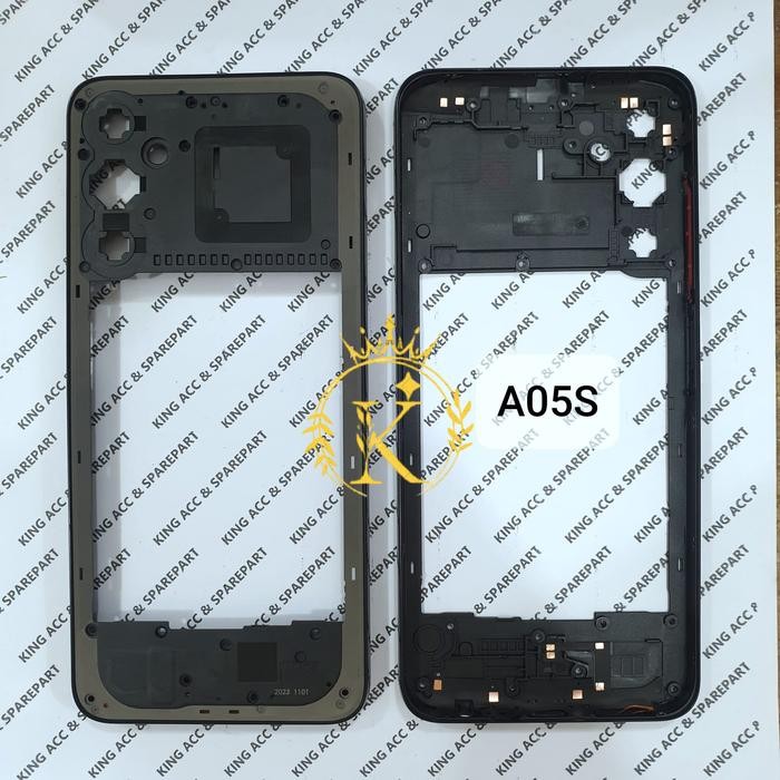 BEZZEL BEZEL BAZEL TULANG MESIN TENGAH SAMSUNG GALAXY A05S ORIGINAL