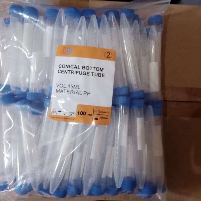 FALCON TUBE 15ML / CONICAL BOTTOM CENTRIFUGE TUBE 15ML - GP