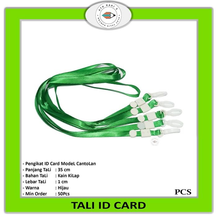 

Baru Tali ID Card 1cm Warna Hijau Murah Paket Grosir