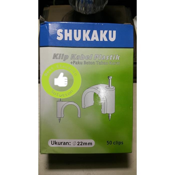 

Baru Klem Shukaku No 22 / SKU122 Klem Kabel dan Pengikat Serbaguna
