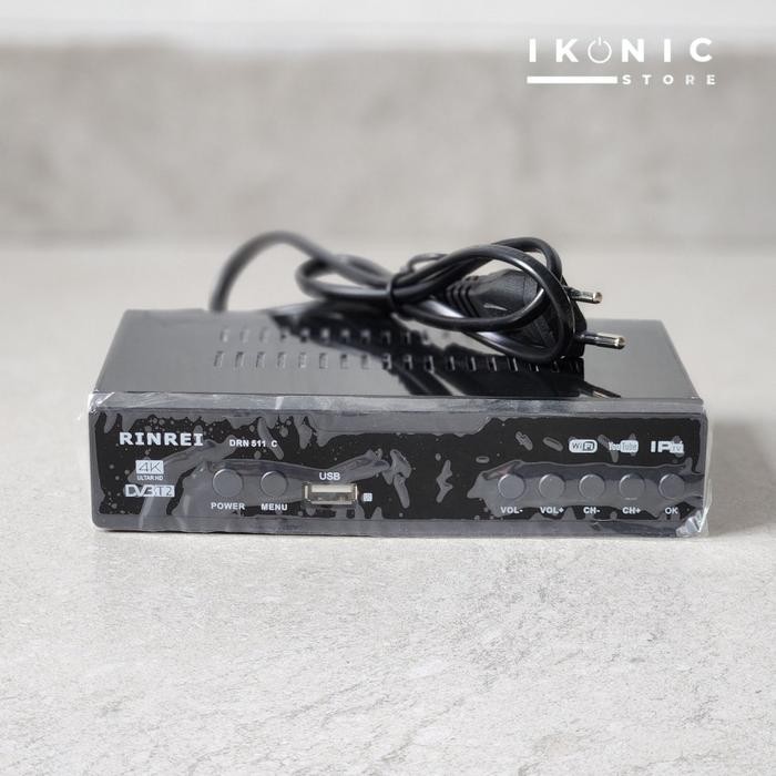 IKONIC Set Top Box TV Digital Rinrei STB Rinrei DVBT2 - STB