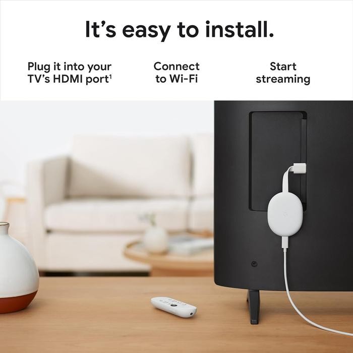 Google Chromecast with Google TV 4K & HD