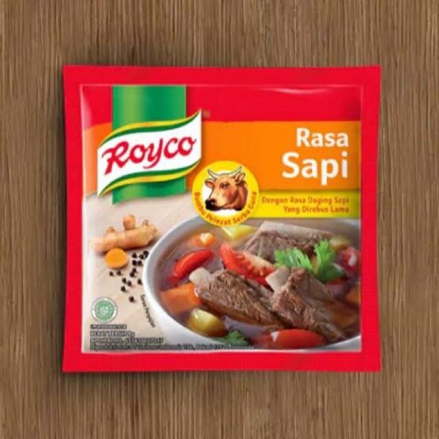 

Royco Ayam / Royco Sapi 1 dus ( 576 x 8g )