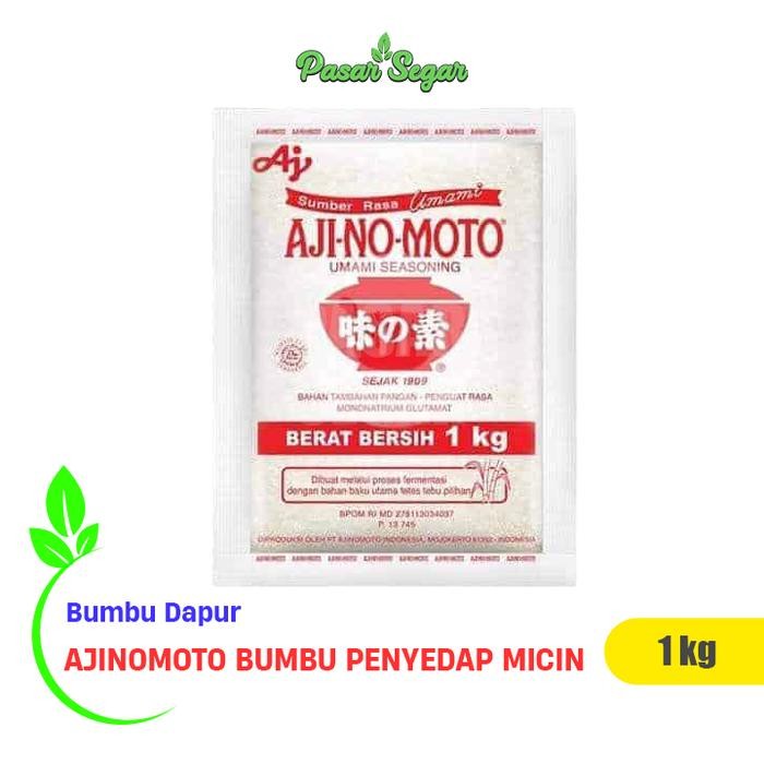 

Ajinomoto bumbu penyedap micin 1 KG