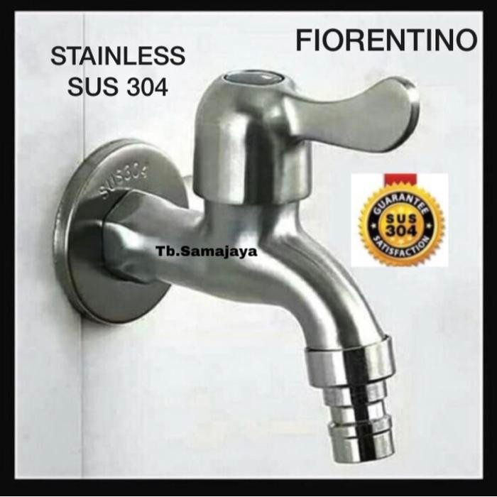 Kran Air stainless SUS304 . Kran taman SUS 304
