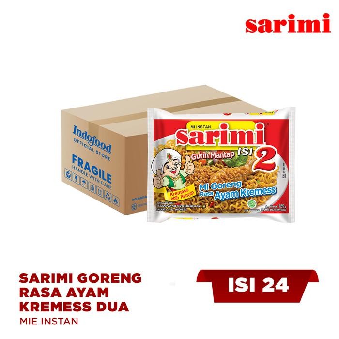

CTN - Sarimi Goreng Rasa Ayam Kremess Dua 125 Gr