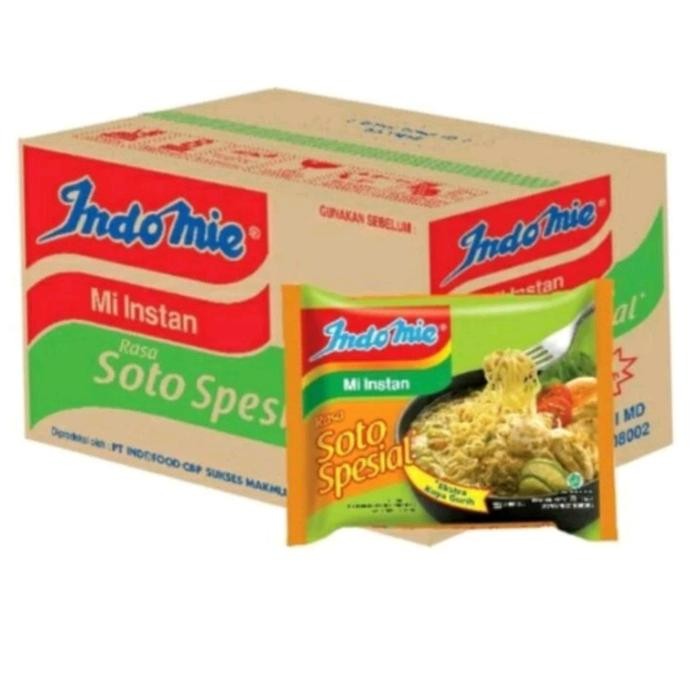

Indomie Soto Special 1 Dus = 40 Pcs