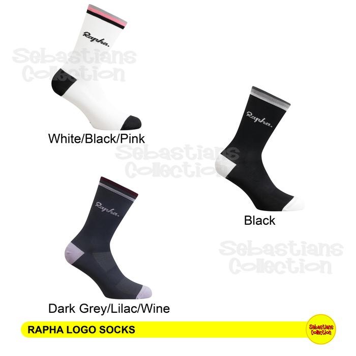Rapha Logo Socks - Rapha Socks - Kaos Kaki Rapha