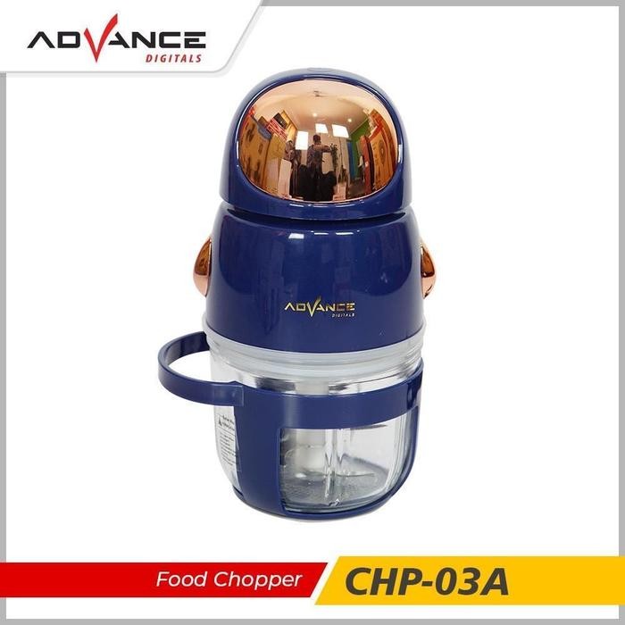Advance Blender Kapsul / Chopper Elektrik 300ml Chp-03 Chopper Mini Kecil Food Chopper Multifungs