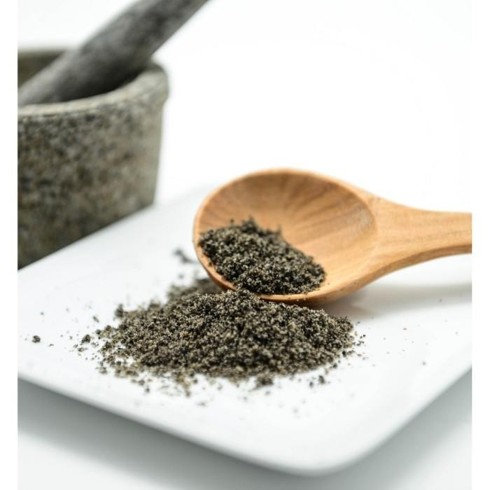 

Wijen Hitam Sangrai Bubuk / Black Sesame Powder Roasted 500Gram Best Seller