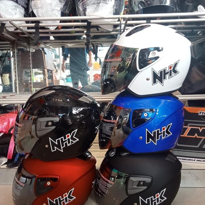 Helm Nhk R7 Solid Half Face