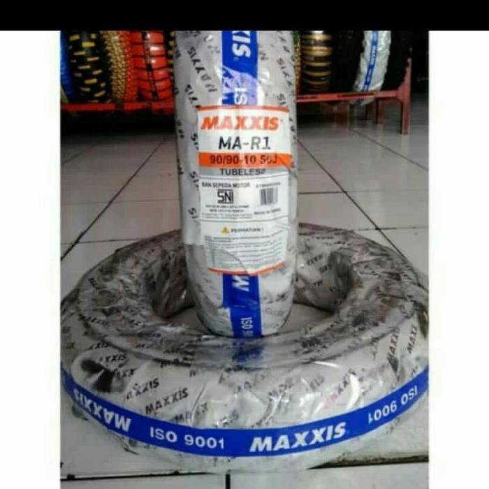 Ban Luar Maxxis Ma-R1 Ukuran 90/90-10 Tubeless