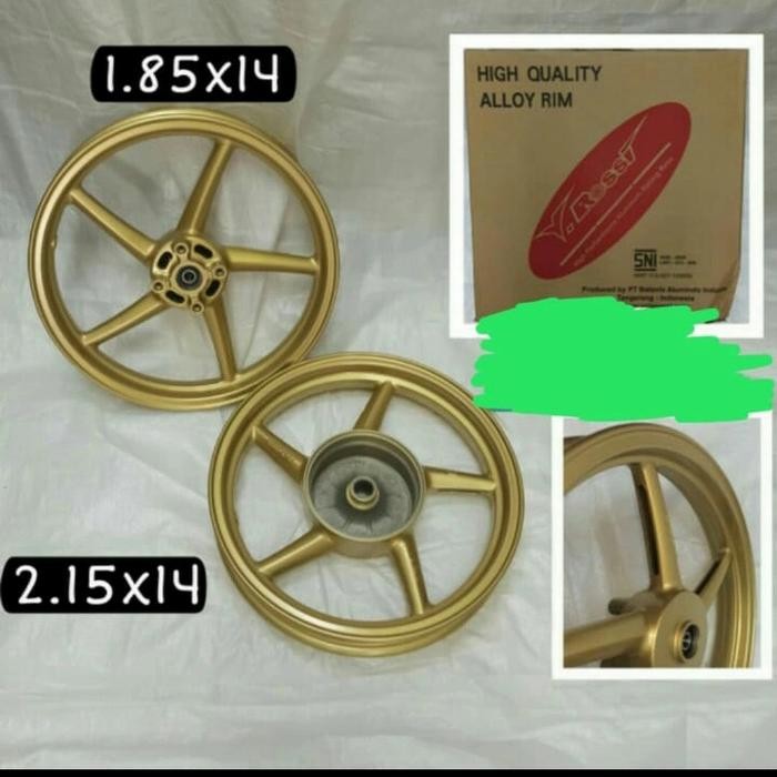 Velg Racing Rossi Sanca Model Rcb Honda Vario 110 Ring 14 Uk 185 /215