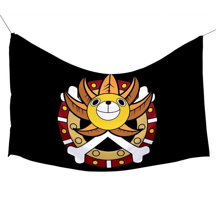 

(Allthebest) Flag Bendera One Piece Wall Decor Kain Aesthetic Cosplay Tapestry Fabric Anime Bajak