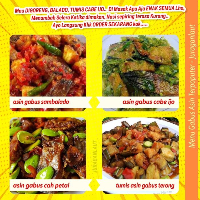 

Ikan Asin Gabus Asin Kecil Super 1Kg Kering Istimewa Promo Terlaris