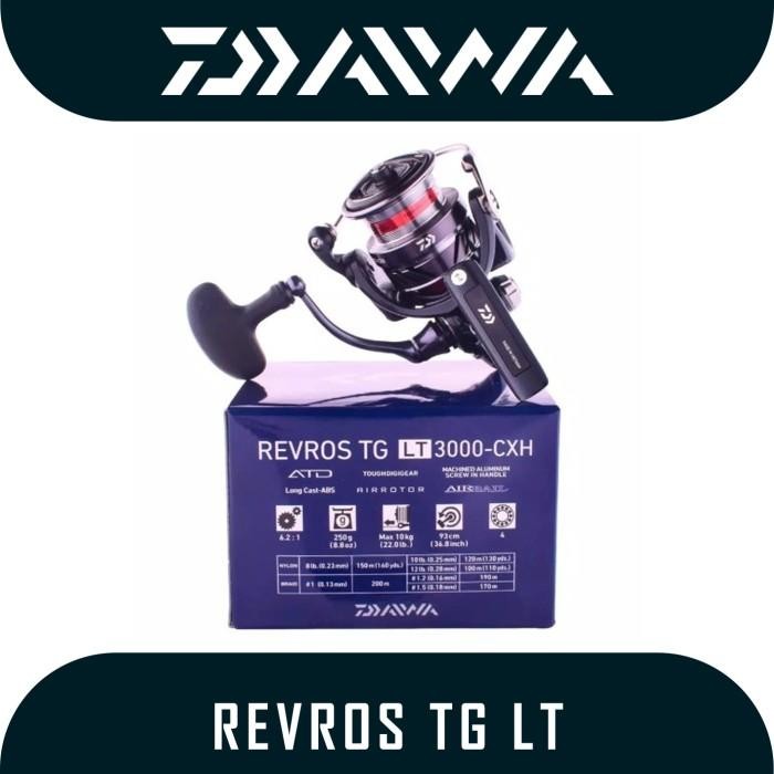 Reel Pancing Daiwa Revros TG LT 1000 2000 2500 3000 4000 5000 6000