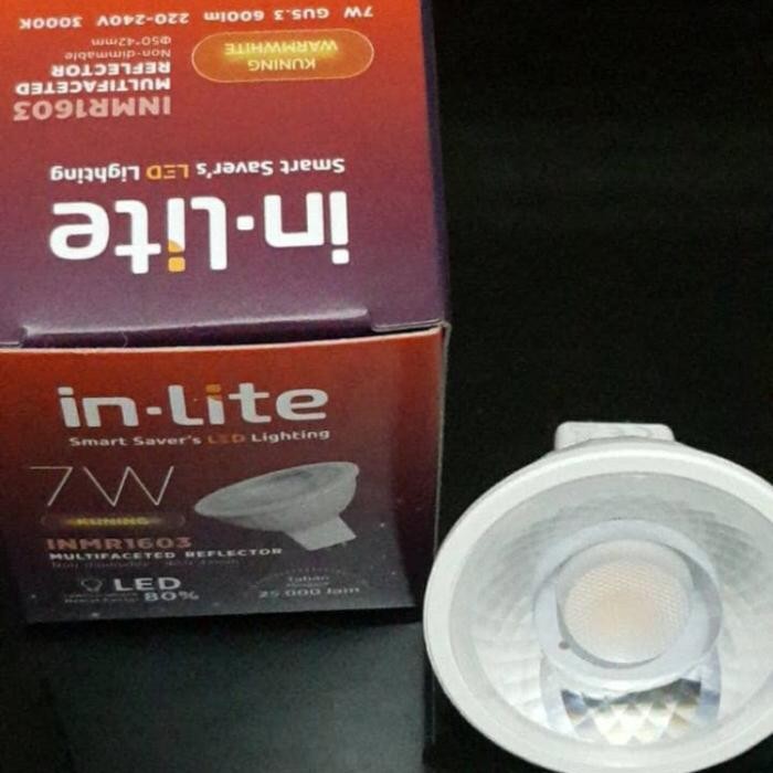 Inlite halogen led GU5.3 / MR16 7w 220v 3000k,4000k,6000k