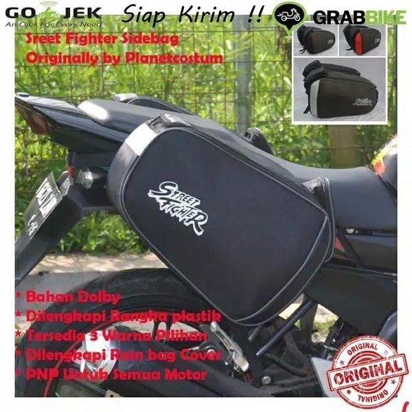 Sidebag Tas Bagasi Samping Motor Street Fighter Yamaha New Vixion R (TERBAIK) (TERBARU) (TERMURAH)