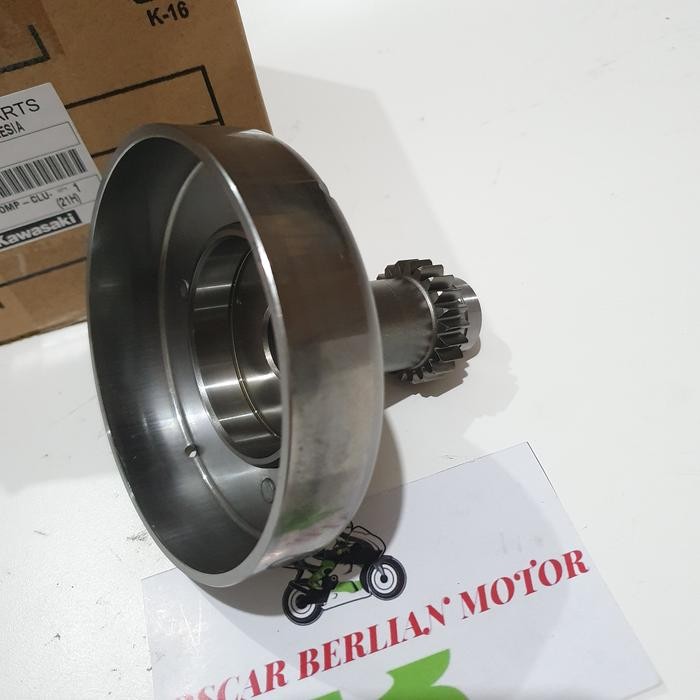 Rumah Kampas Kopling Ganda Lonceng Athlete Blitz E Original Kawasaki