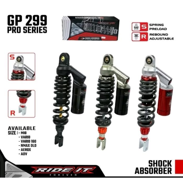 SHOCK RIDE IT GP 299 PRO SERIES SINGLE CLICK MATIC ORI RIDE IT