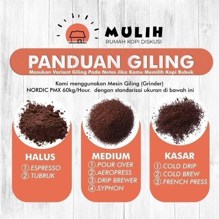 

Kopi Arabika Aceh Gayo Arabica Coffee Bean Biji Bubuk Asli 1 Kg By Mulih Kopi