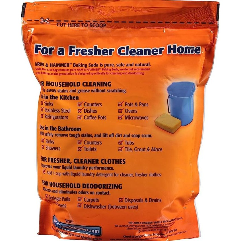 

Arm & Hammer Baking Soda 2.26Kg - Pure Bakingsoda Usa Arm Hammer