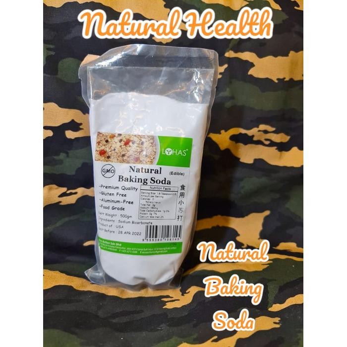 

Baking Soda (Natural Baking Soda Food Grade) 500Gm