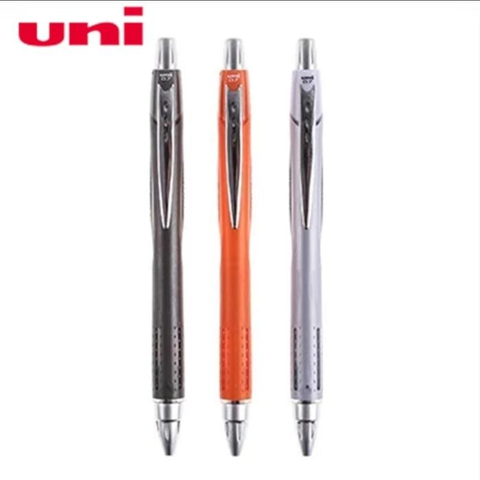 

PEN NGEBUT!! Uni Jetstream Ballpoint Pen - 0.7 mm - Rubber Body Series - Silver