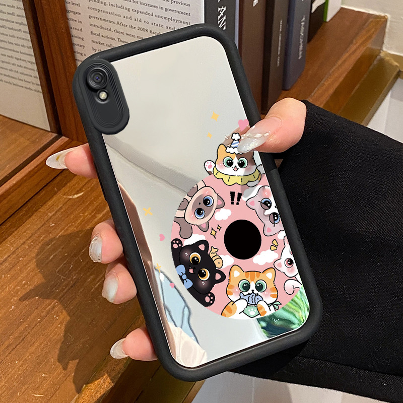 Casing Hp Xiaomi Redmi 9A Redmi 9i Redmi 9T Redmi 9 Power Case Casing Kucing lucu pola Kasing HP Ces