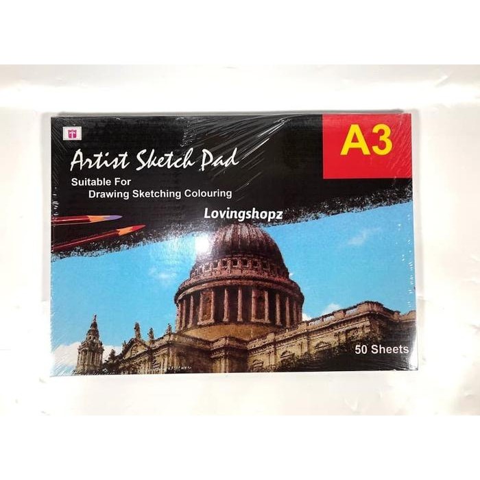 

Buku Gambar A3 50 lembar, Buku Sketsa A3 , Sketch Book A3