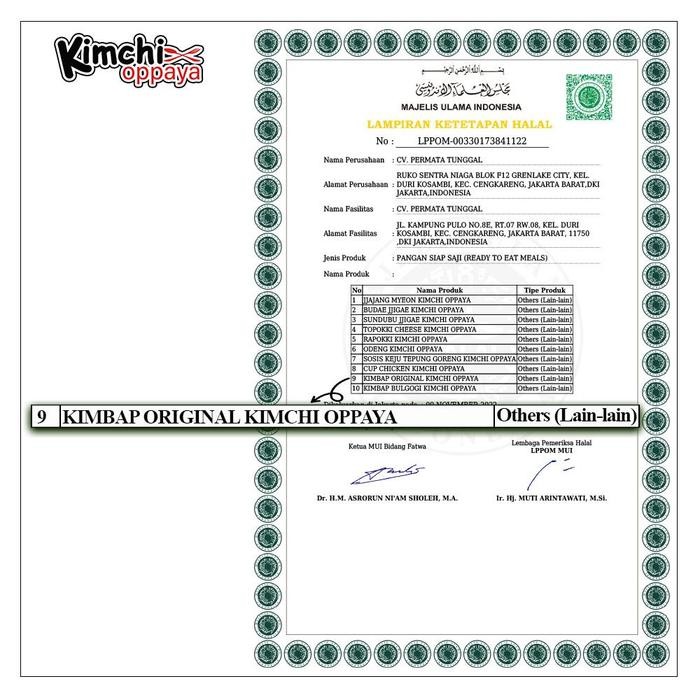 

Diskon! Promo Kimbab Bulgogi 10 Potong Sushi Korea Murah Enak Asli