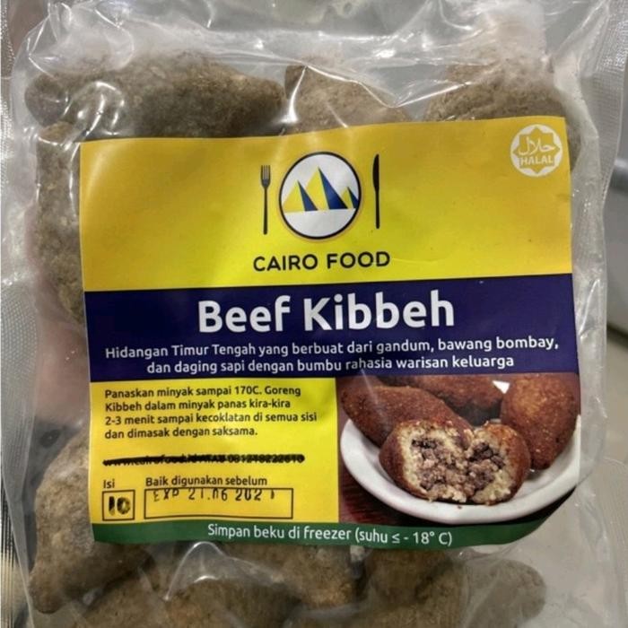 

Diskon! Promo Beef Kibbeh Cairo Food Daging Sapi Isi Gandum Khas Timur Tengah